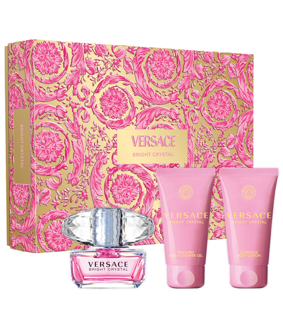 Kit Coffret Versace Bryght Crystal Feminino Eau de Toilette